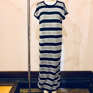Striped Kaftan Sweater Dress (2018 Hot Trend)